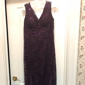 Purple dress